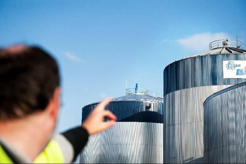 Den tredje reaktorn är den största och rymmer 6 000 kubikmeter biomassa.