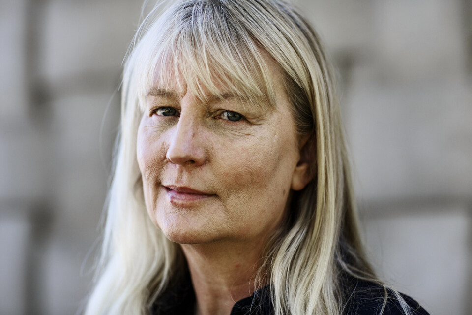 Karin Smirnoff, författare till böckerna "Jag for ner till bror", "Vi for upp till mor" och "Sen for jag hem". Arkivbild.