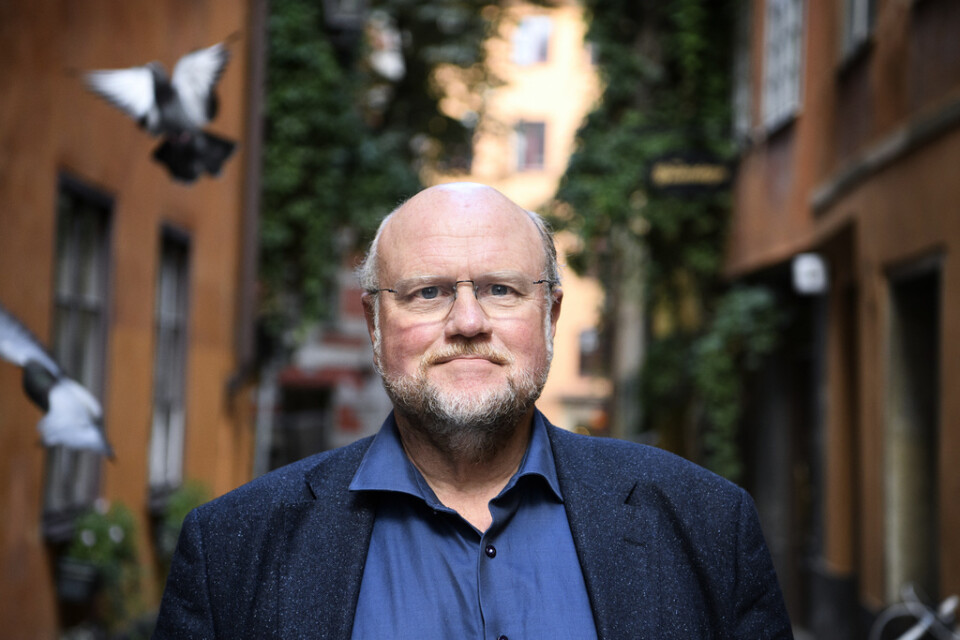 Författaren Ola Larsmo tilldelas årets Frihetspennan. Arkivbild.