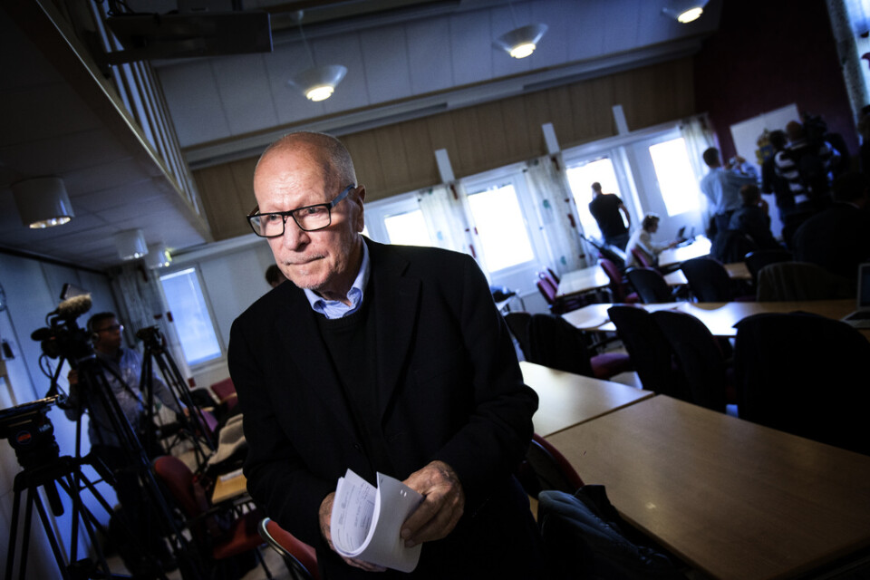Sven-Erik Alhem är ordförande för Brottsofferjouren och tidigare överåklagare. Arkivibild.
