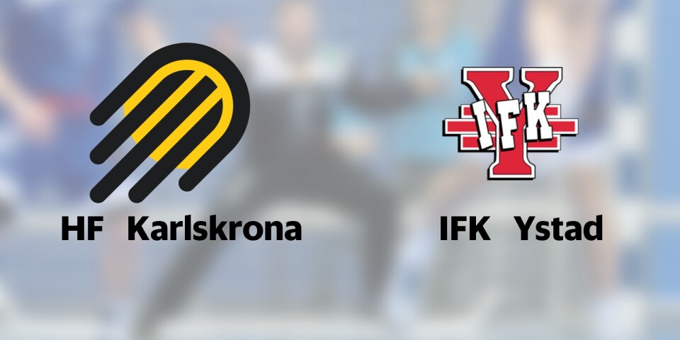 HF Karlskrona tar emot IFK Ystad