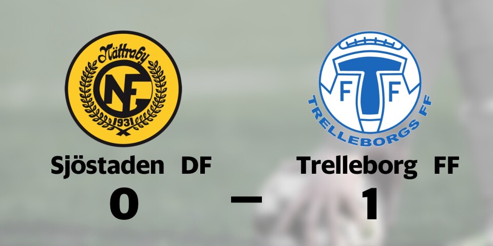 Förlust för Sjöstaden DF hemma mot Trelleborg FF