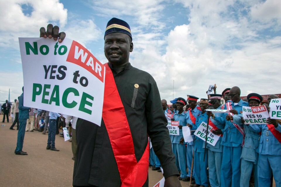 Uppskattningsvis 190 000 har dödats under inbördeskriget i Sydsudan, enligt en ny studie. Arkivbild.