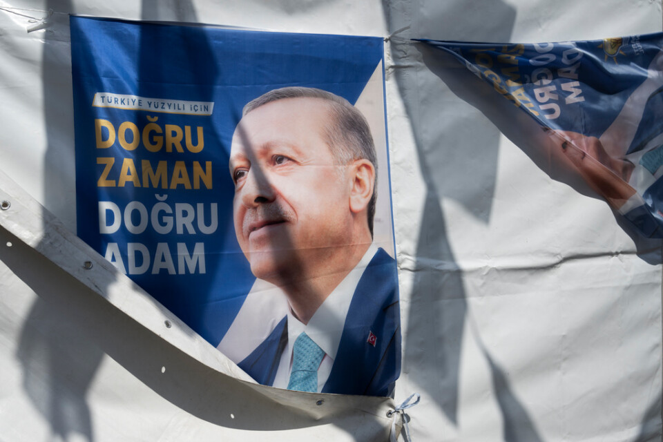 "Rätt man för rätt tid" står det på valaffischen för Turkiets president Recep Tayyip Erdogan. Gäller det även Sveriges Natoansökan?