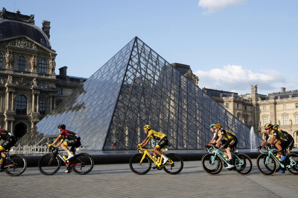 Cykelklassikern Tour de France skjuts upp. Arkivbild.