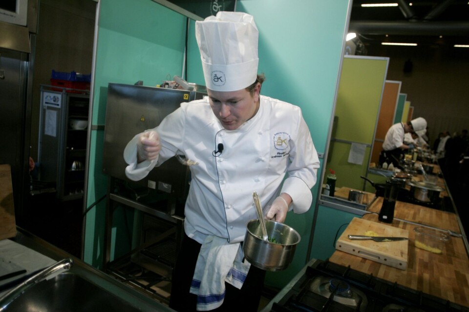 2005 var Andreas Jerrhag finalist i Årets kock.