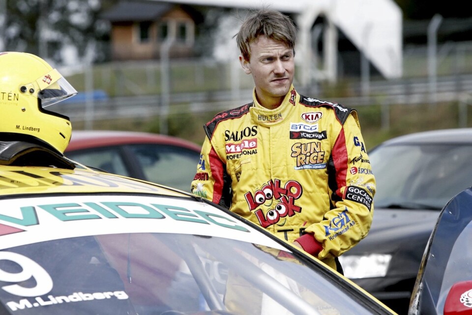 Efter SM-guldet i V8 Thunder Cars satsade Mattias Lindberg på att köra internationellt.                           Foto: Eva Sandström/Arkiv