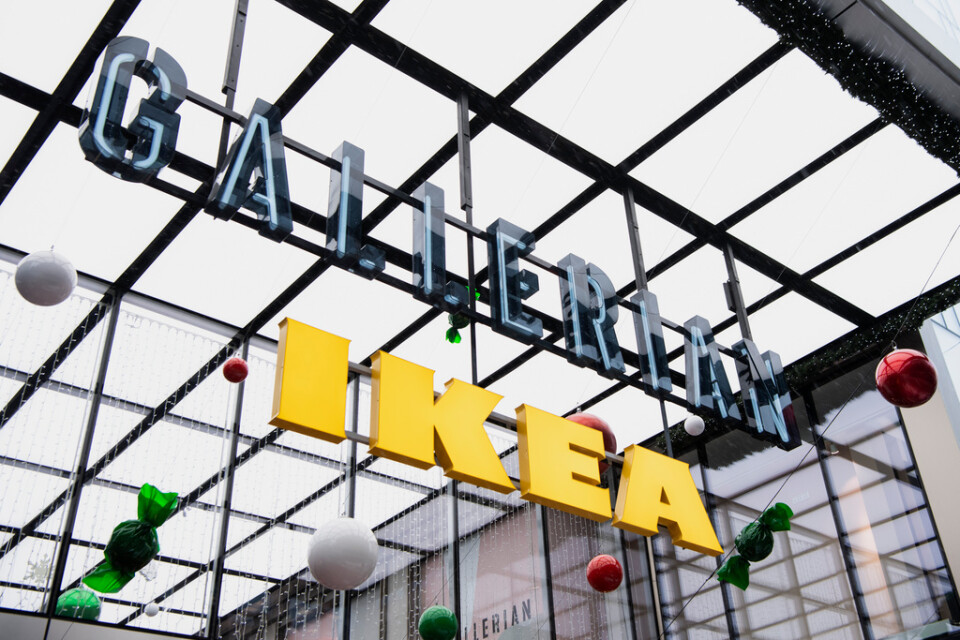 Ikea är ett av företagen i Gallerian i centrala Stockholm. Arkivbild.