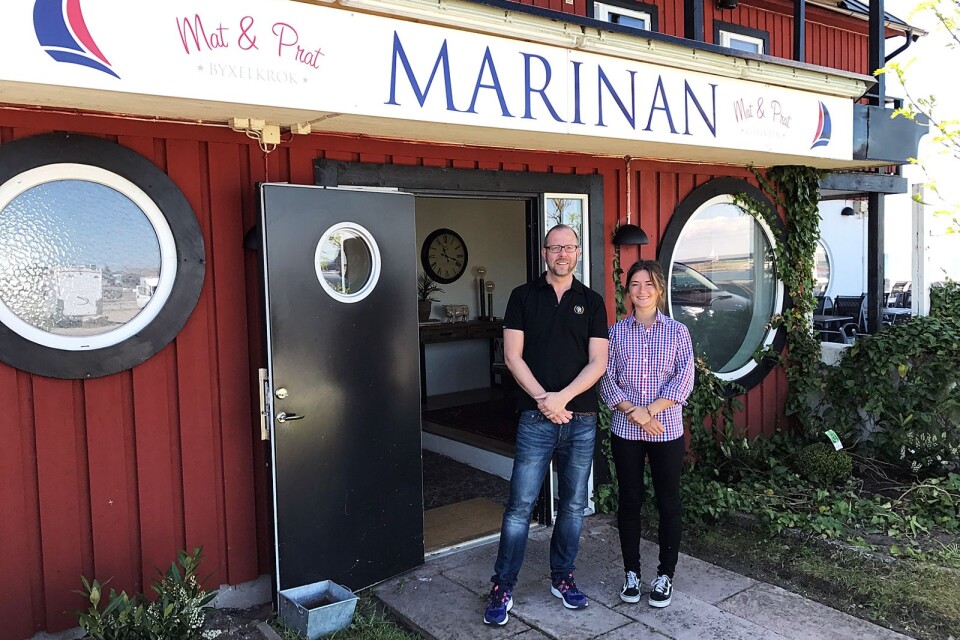 Förra året drev ägaren Frederick Rosenqwist själv restaurangen Marinan men i år söker han en krögare som vill driva den istället.