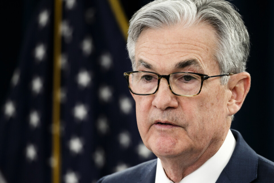 Fed-chefen Jerome Powell varnar för en utdragen ekonomisk kris