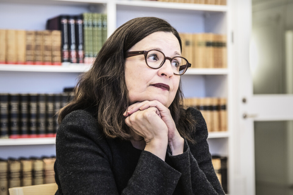 Utbildningsminister Anna Ekström (S) ser allvarligt på den bristande likvärdigheten inom svensk skola. Arkivbild.