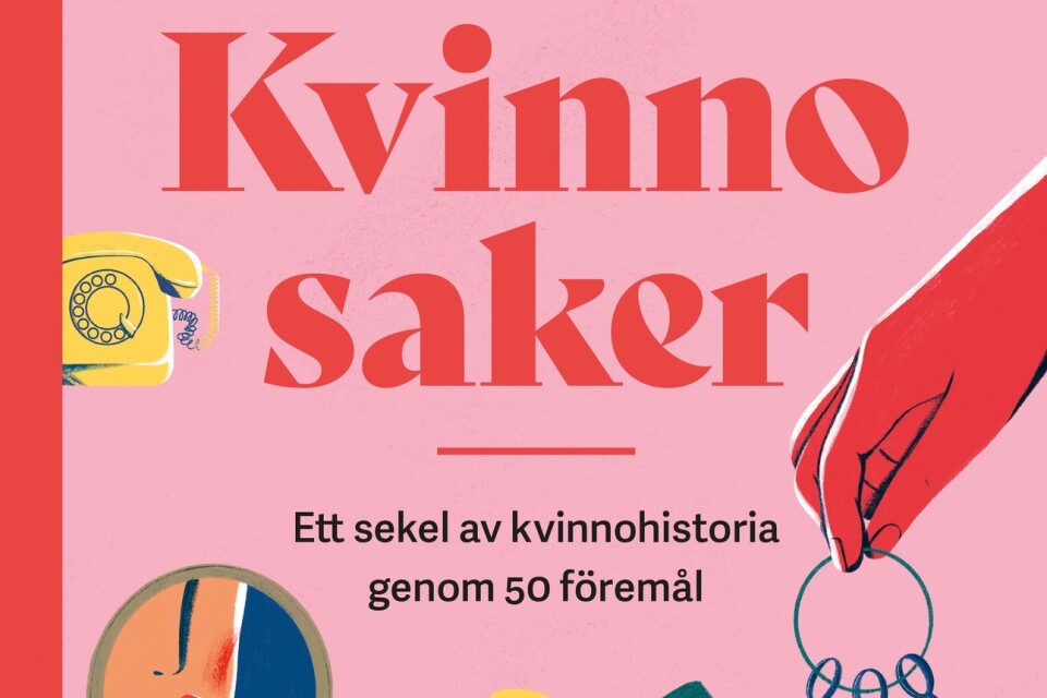 Bok Kvinnosaker som berättar svenska kvinnors historia genom femtio föremål, Akademibokhandeln, 299 kr.
