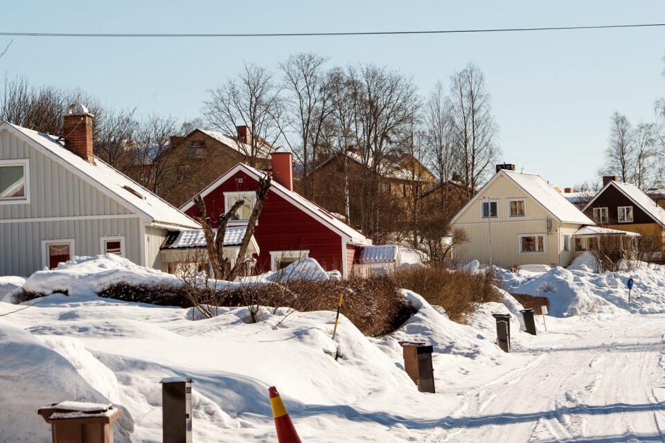 Genomsnittstemperaturen i Växjö i januari 2024 var -3 grader.