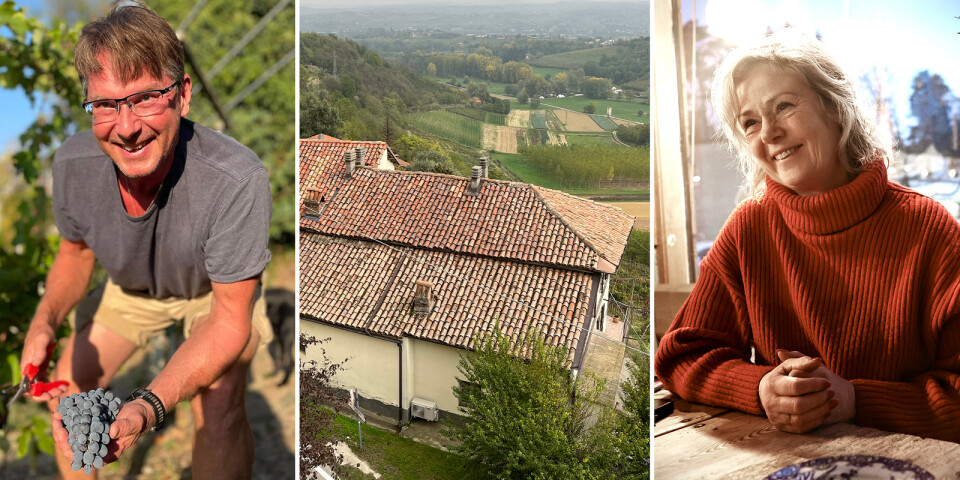 Boråsarna Johnny och Gunilla uppfyllde sin dröm – köpte vingård i Italien