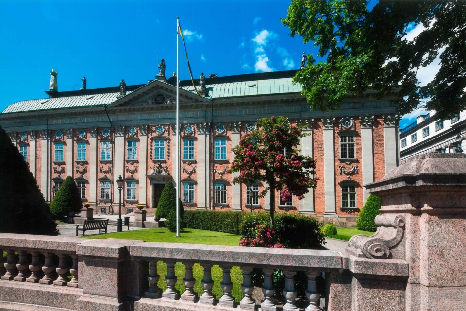 Adelsinstitutionen Riddarhuset i Stockholm har efter ett arv blivit ägare till en av Ulricehamns kommuns största gårdar. Foto: Dick Norberg