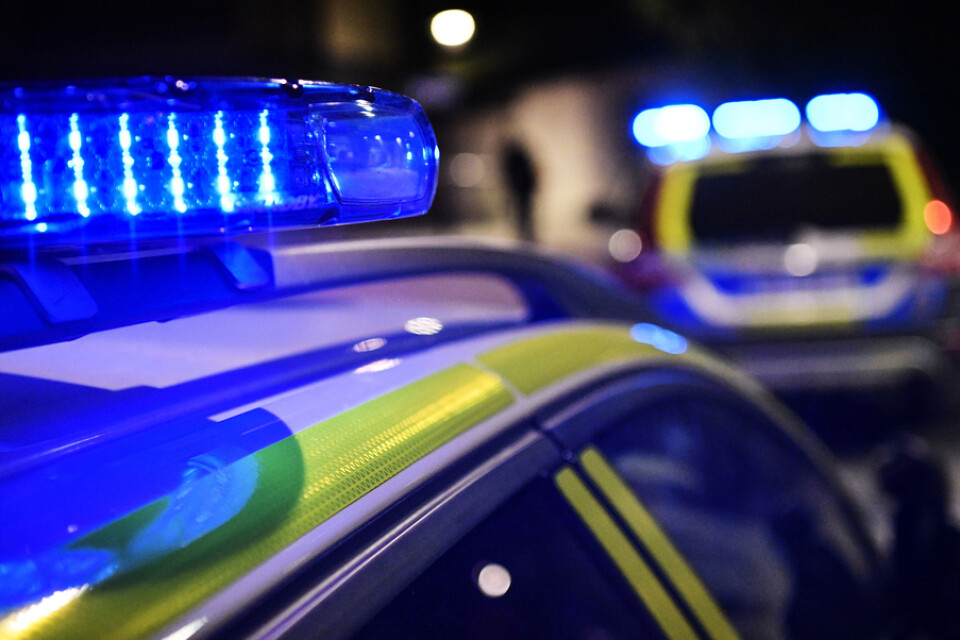 En stor polisinsats pågick i Märsta efter larm om ett grovt våldsbrott. Arkivbild