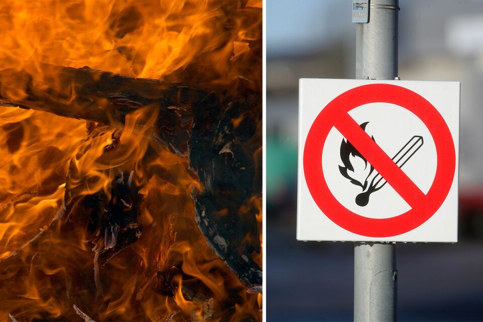 Tills vidare är det eldningsförbud i hela Kalmar län.