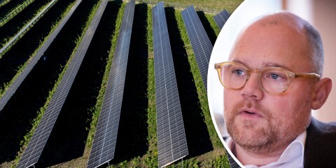 Carl-Adam von Arnold får bygga en solcellsanläggning på 18 hektar mark på Jordberga.