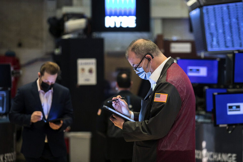 New York-börsen sjönk på fredagen. Arkivbild.