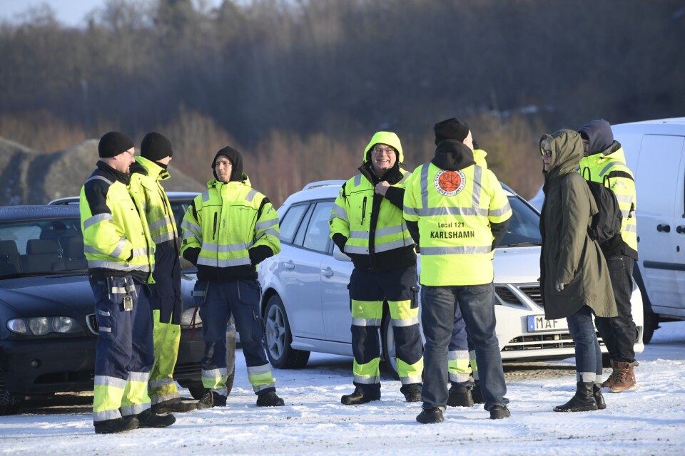 I veckan väntas medlemmarna i Karlshamn gå ut i strejk tre timmar per dag under tisdag, onsdag och torsdag.