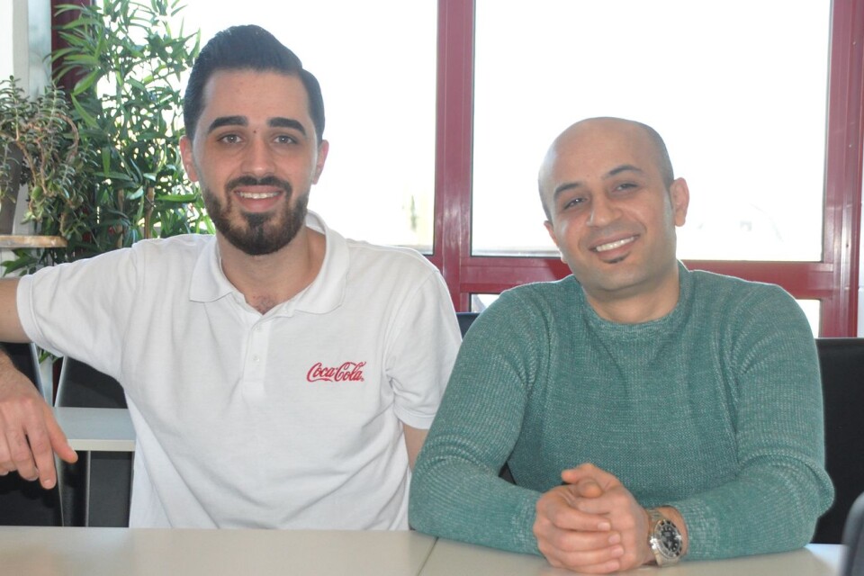 Rodi Barakat och Allan Hamo ser fram emot att öppna Två Kök.