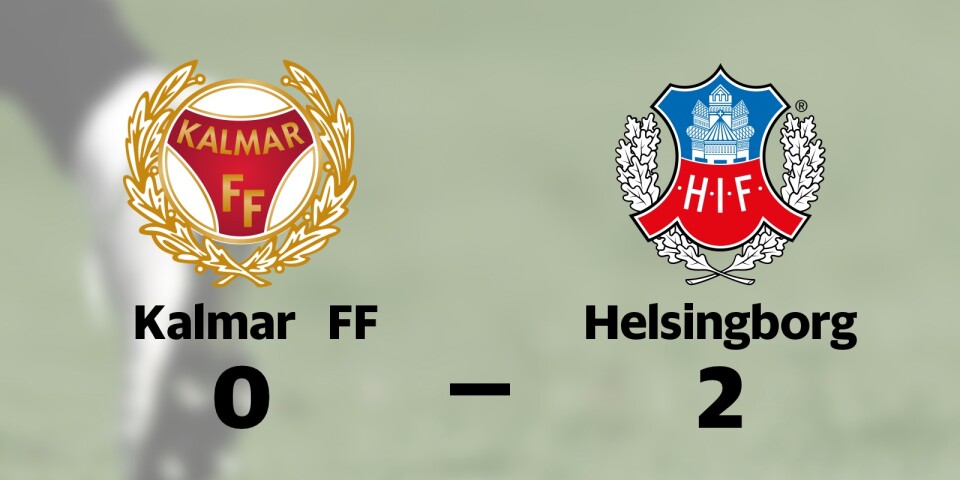 Helsingborg vann borta mot Kalmar FF