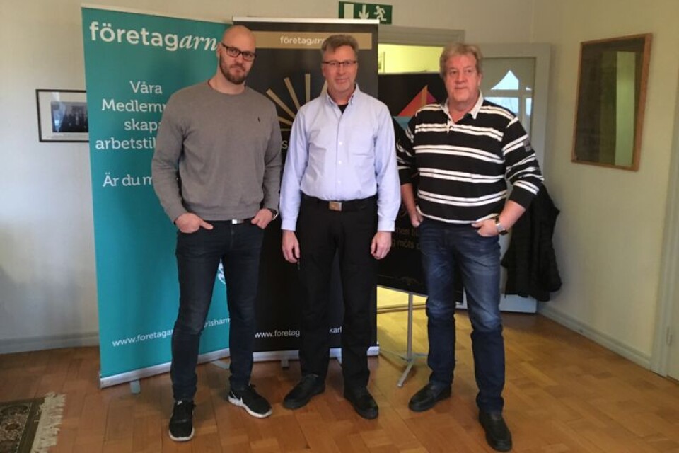 Den 26 januari avgörs vem av Pär Mörnhed, som driver PMB, Roger Olsson, som driver CSAB, och Maskincenters Stefan Olsson som är årets företagare i Karlshamn.