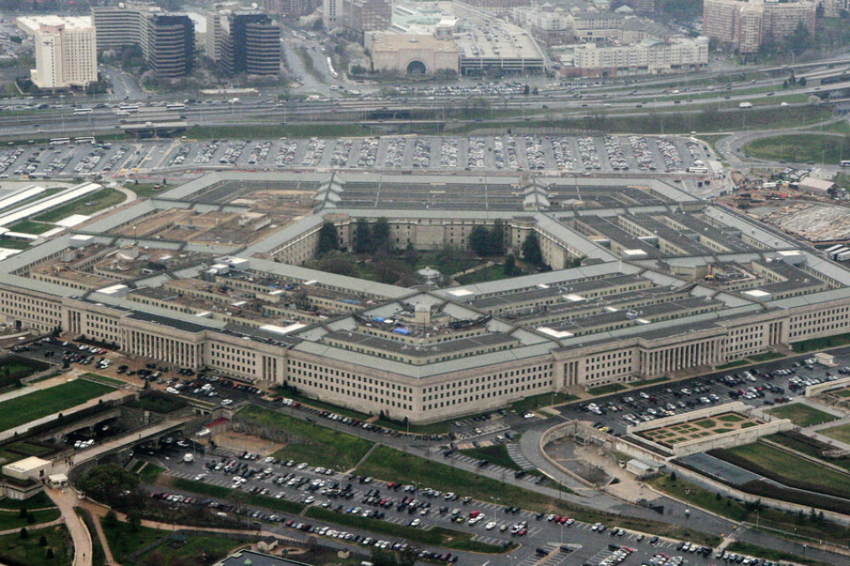Pentagon i Washington DC. Arkivbild.