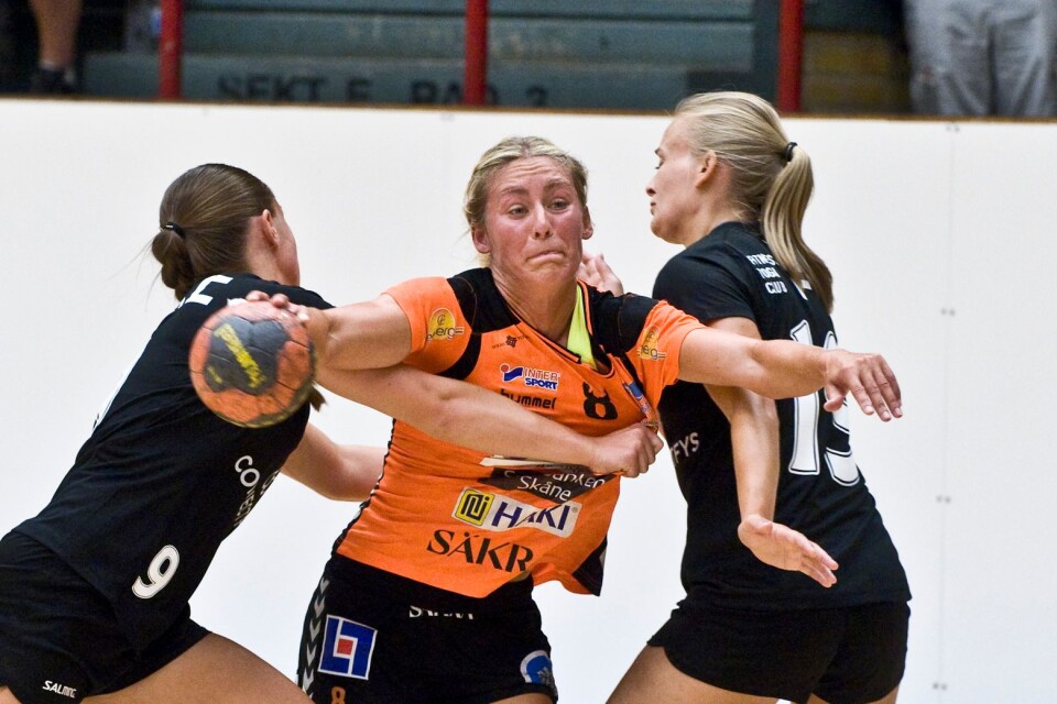 Sarah Carlström gjorde fyra av KHK:s 12 mål.