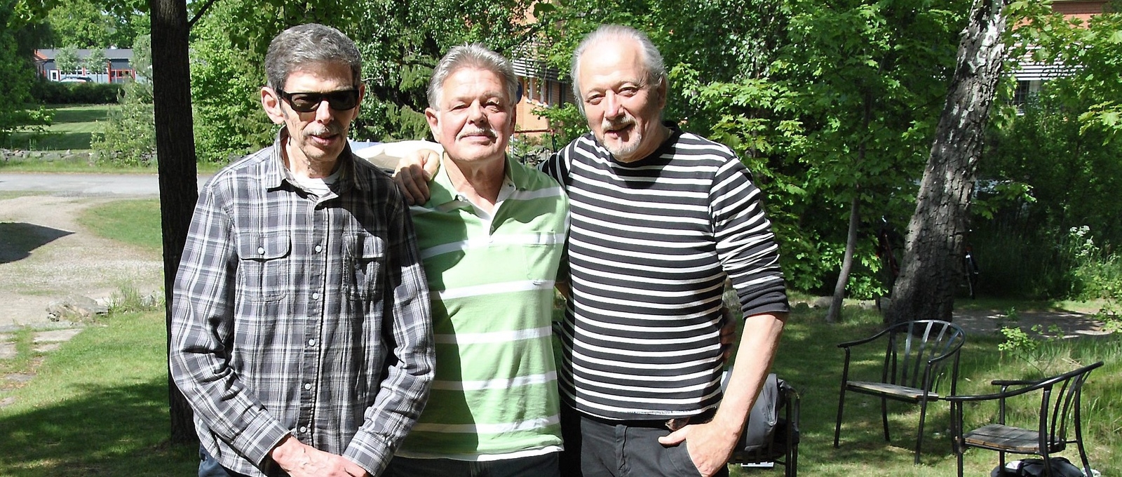 Målarbröderna Nilsson sadlade om i början på 80-talet och alla tre började istället jobba inom omsorgen. FOTO: MARIE STRÖMBERG ANDERSSON