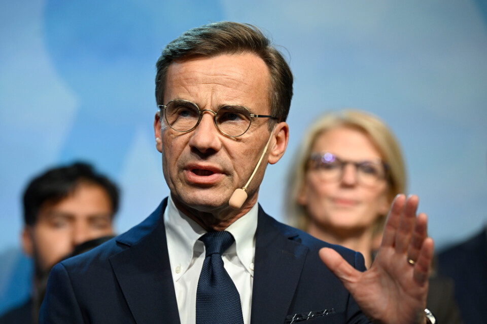 Moderaternas partiledare och statsministerkandidat Ulf Kristersson ligger bäst till för att få majoritet för en regering, men den kan bli lövtunn.