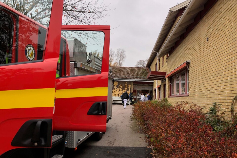 Räddningstjänsten kallades på måndagen till Folktandvården i Torsås.