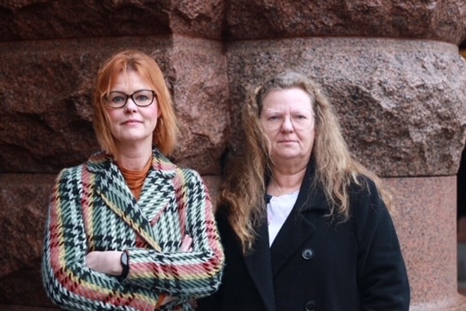 Heléne Björklund och Annette Rydell, socialdemokraternaBild: Privat