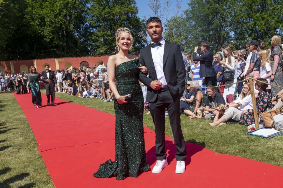 Stina Piltonen och Waly Farjad från Söderport.
