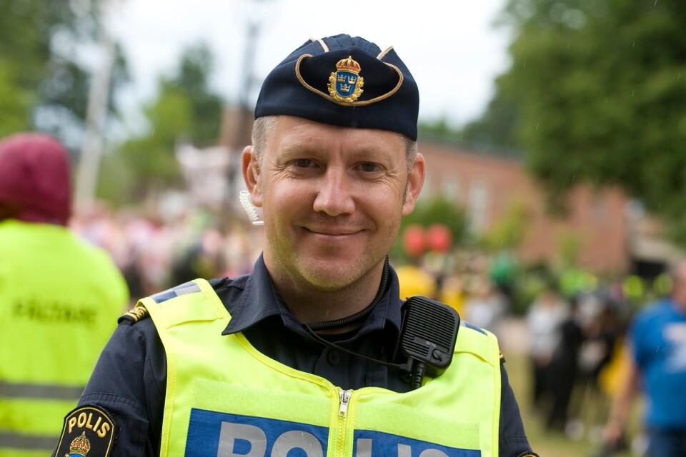 Martin  Thornell, Municipal Police in Kristianstad.