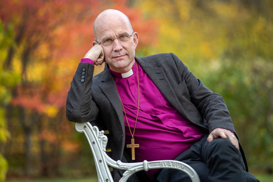 Biskopen i Växjö stift Fredrik Modéus-