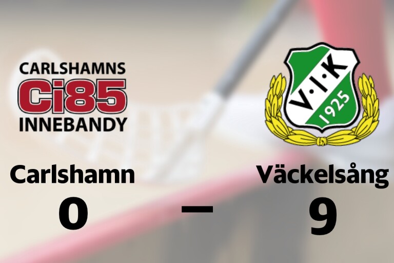 Carlshamn förlorade mot Väckelsång – släppte in sju mål i tredje perioden
