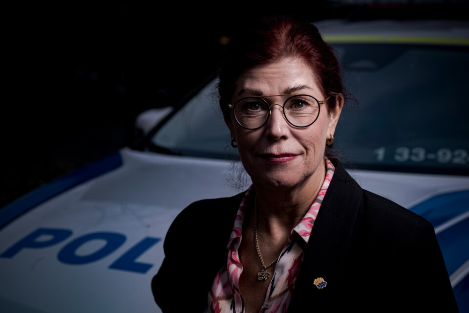 Katharina von Sydow är Polisförbundets ordförande sedan i september.