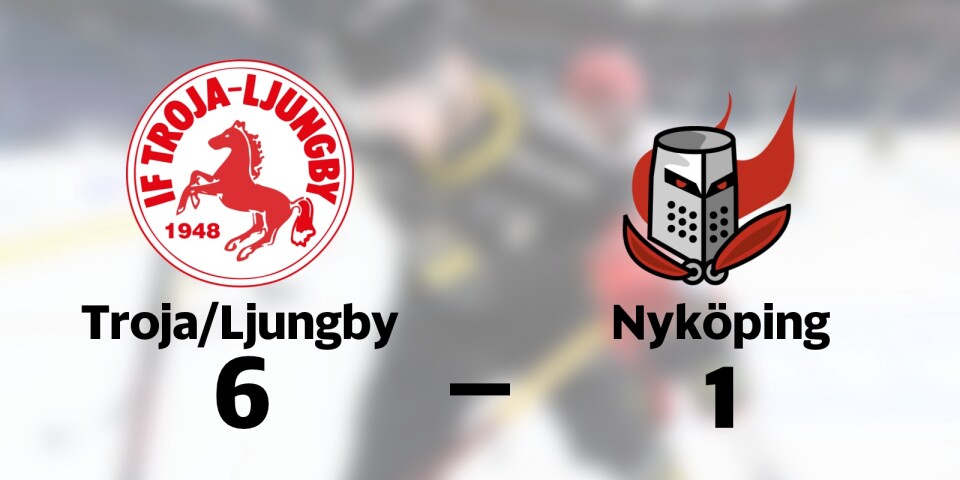 Troja/Ljungby vann mot Nyköping