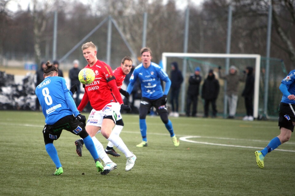 óttar Magnús Karlsson gjorde 1–0 redan efter ett par minuter.