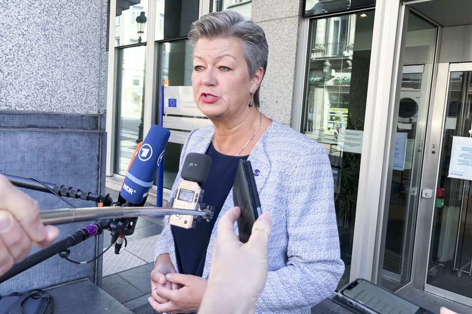EU:s inrikeskommissionär Ylva Johansson.