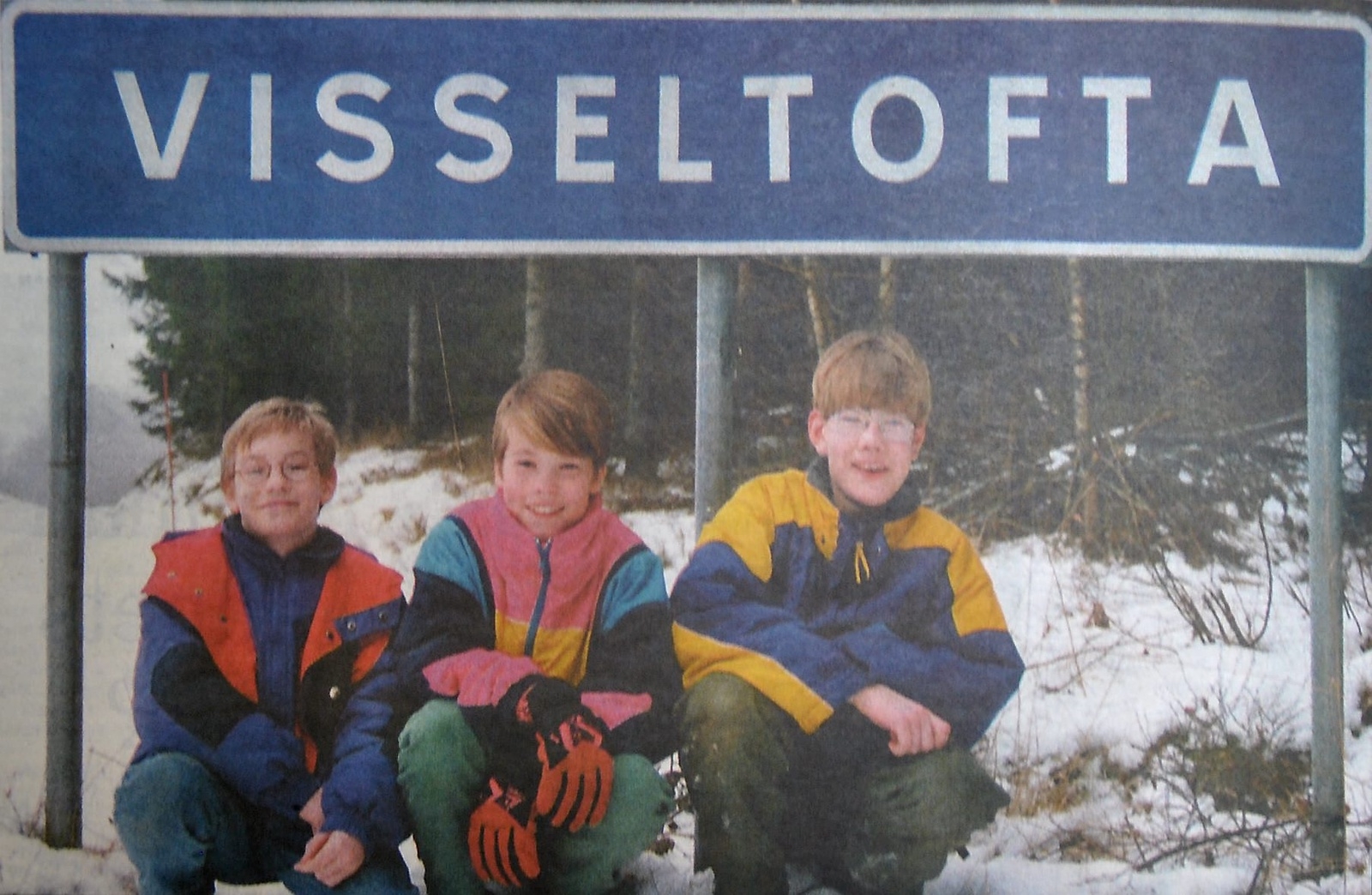 För tredje gången på tio år är skolan i Visseltofta vidare i Vi i femman. Från vänster: Martin Jönsson, Tuve Andersson och Johan Klinga.
Arkiv: Pernilla Andersson