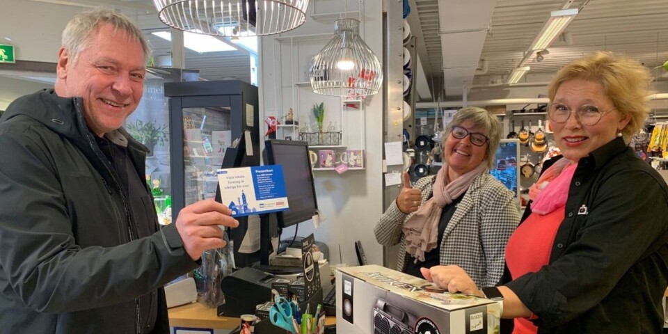Tillväxtchef Anders Magnusson är en av de anställda som kan få ett presentkort från Borgholms kommun.