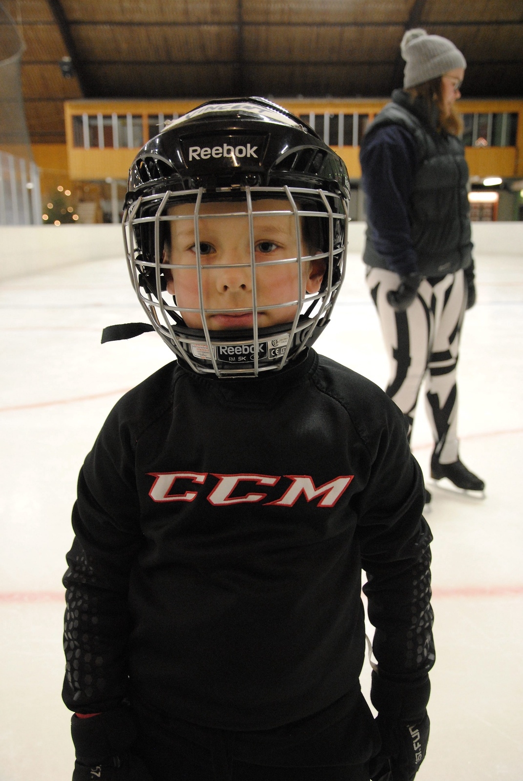 Vincent Williamsson, gillar just nu konståkningen mer än ishockey. Foto: maja Ögren Andersson