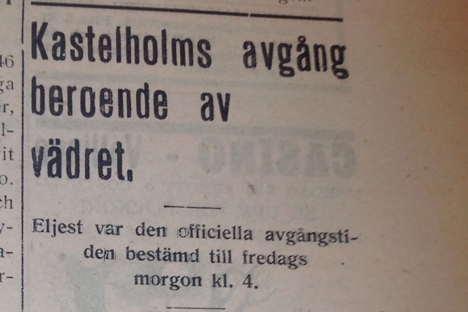 I Trelleborgs Allehandas tidnings lägg fick Peter sin historia bekräftad.