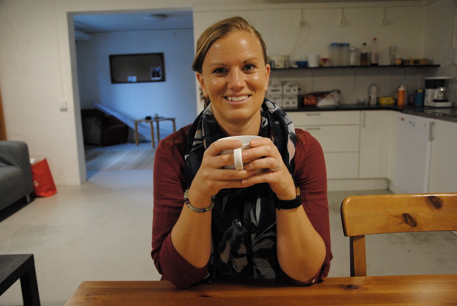 Johanna Bergman har bott i Osby i två år och har arbetat flitigt med olika projekt, bland annat klubb Sonya. foto: jacob Ruderstam