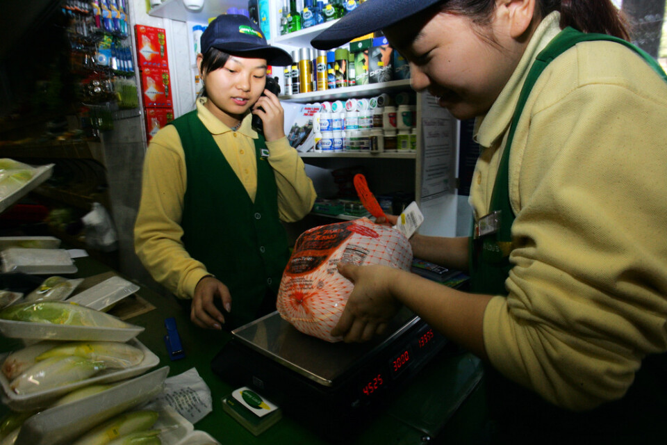 Kinesiska butiker kan återigen börja sälja kanadensiskt kött. Arkivbild.