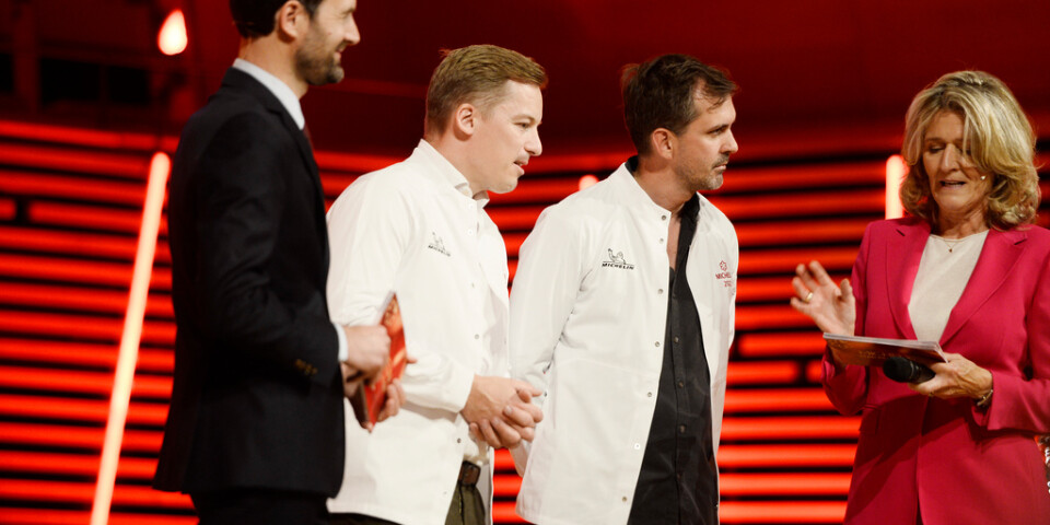Stockholmskrögarna Adam Dahlberg och Albin Wessman får en Michelin-stjärna för sin skapelse Adam/Albin.