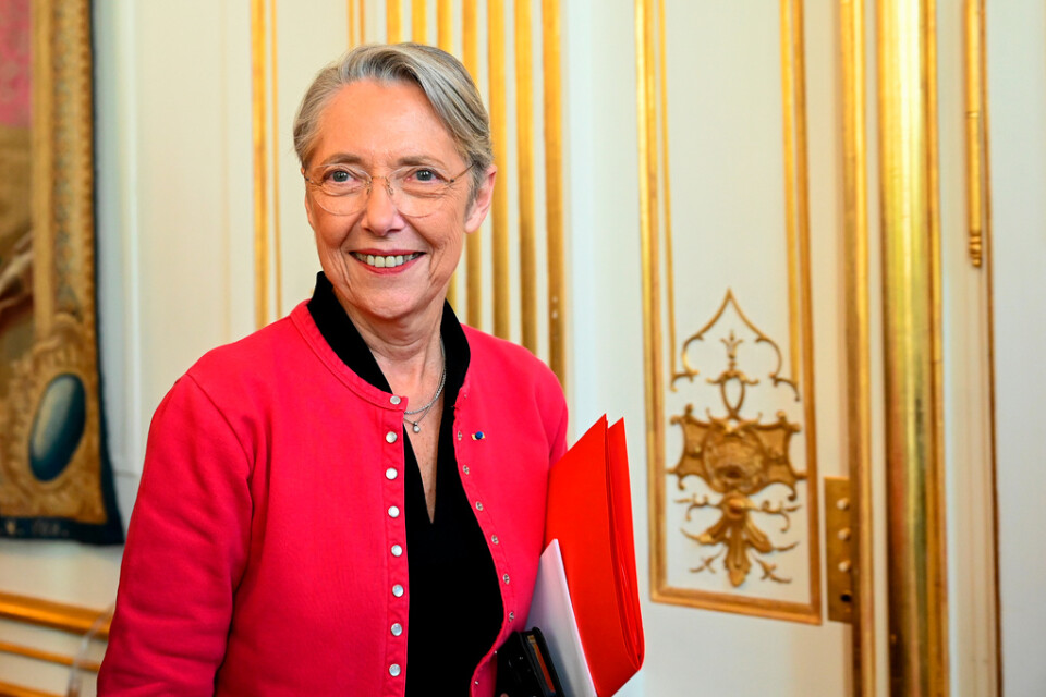 Frankrikes premiärminister Élisabeth Borne kallar till värmekrismöte. Arkivbild.