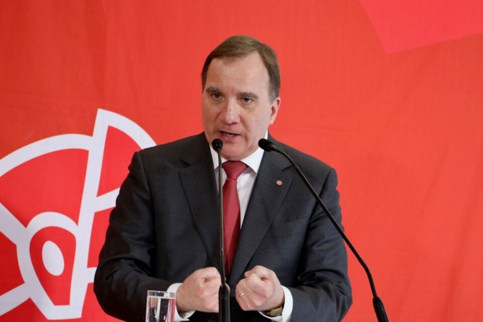 Arkivfoto på statsminister Stefan Löfven.